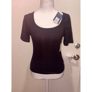 Black‎ universal Thread T-shirt Women’s Small NWT